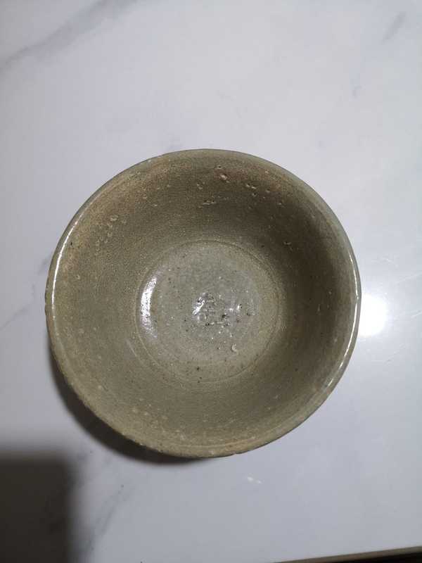古玩陶瓷青釉壽碗拍賣,當前價格680元