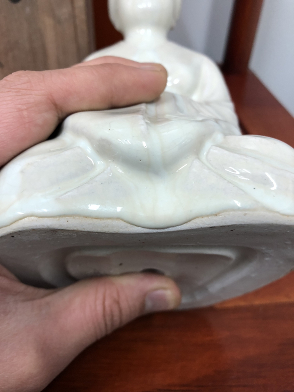 古玩陶瓷窯變釉 童女造像拍賣,當前價格800元