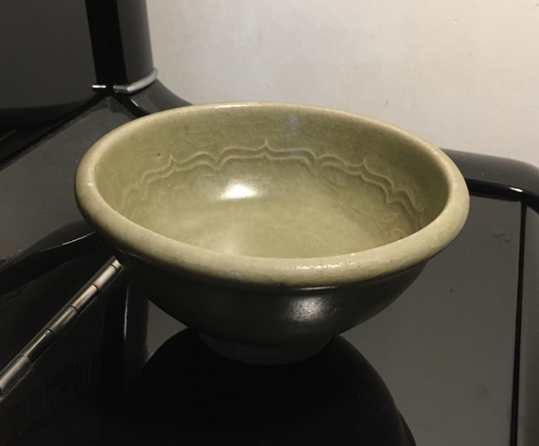 古玩陶瓷龍泉窯青釉碗拍賣,當前價格4200元