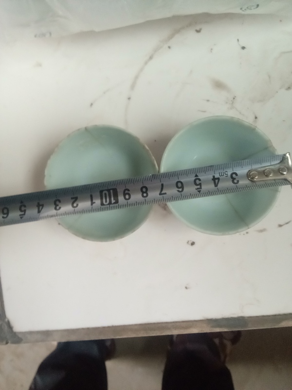 古玩陶瓷清晚期~三星人物杯拍賣,當前價格388元