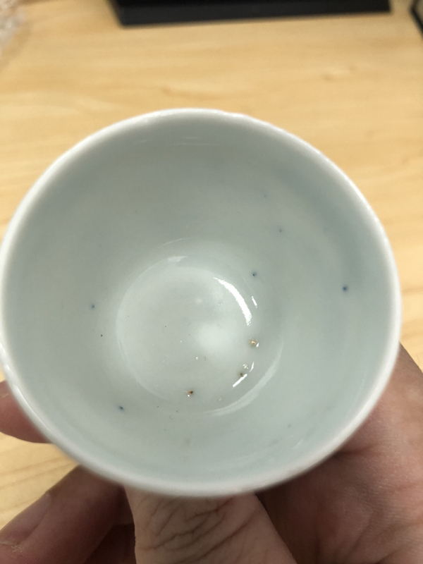 古玩陶瓷晚明高足杯拍賣，當(dāng)前價格1200元