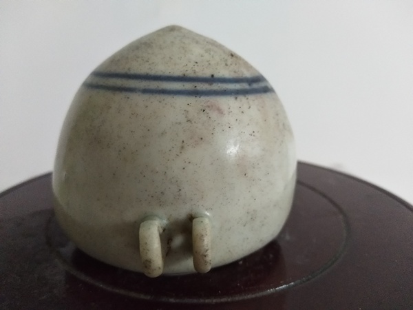 古玩陶瓷清花卉紋青花鳥食罐拍賣，當(dāng)前價格800元