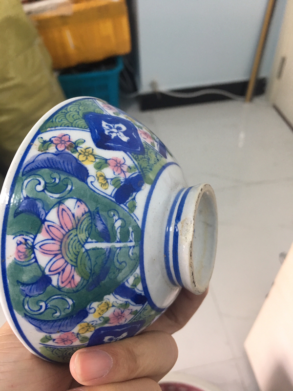 古玩陶瓷可以實用的青花碗拍賣,當前價格600元