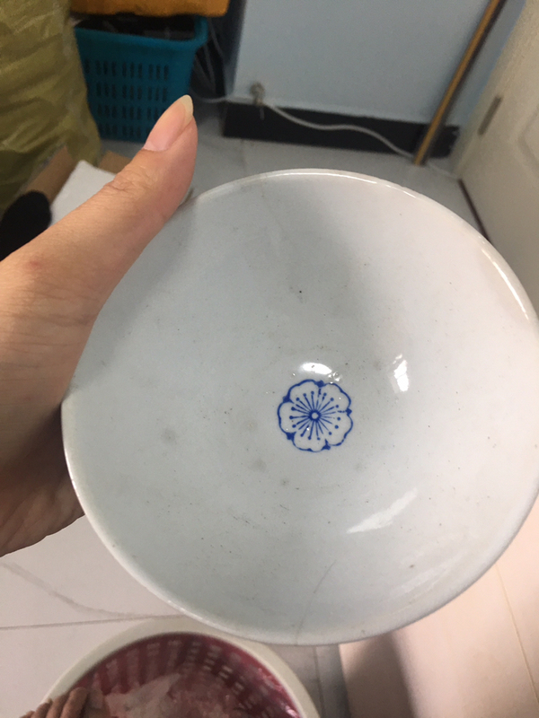古玩陶瓷可以實用的青花碗拍賣,當前價格600元