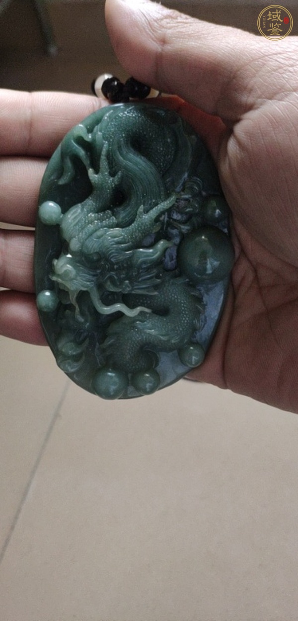 古玩玉器龍牌子真品鑒賞圖