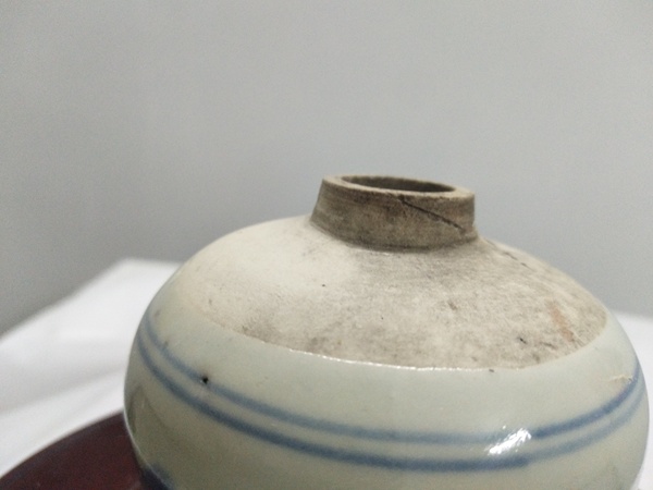 古玩陶瓷青花罐拍賣,當前價格800元