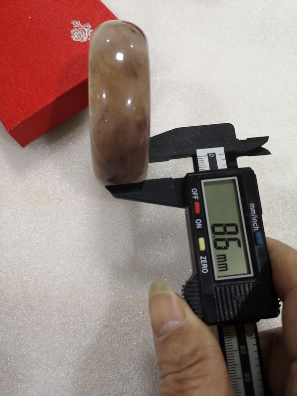 古玩玉器扁鐲子拍賣,當前價格398元