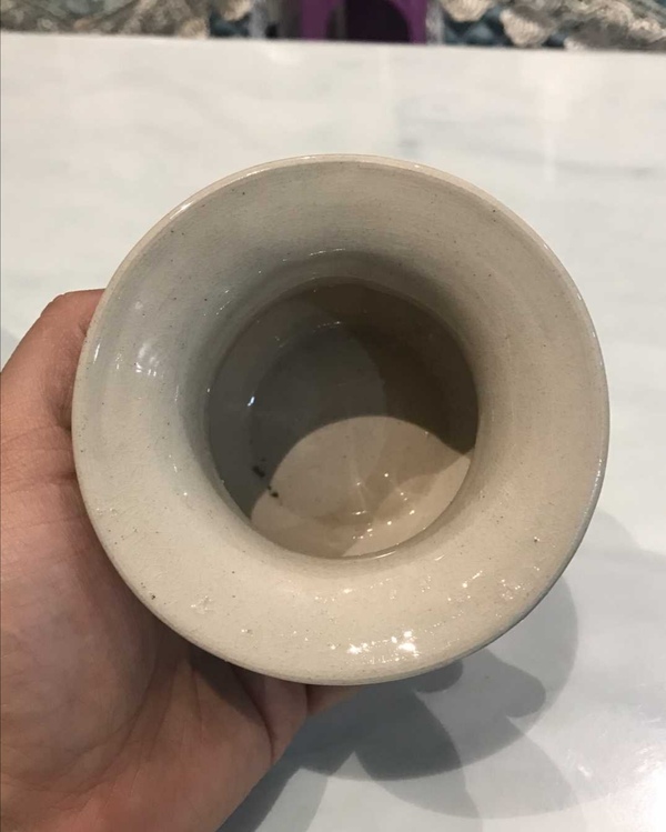 古玩陶瓷綠釉～渣斗拍賣，當前價格680元