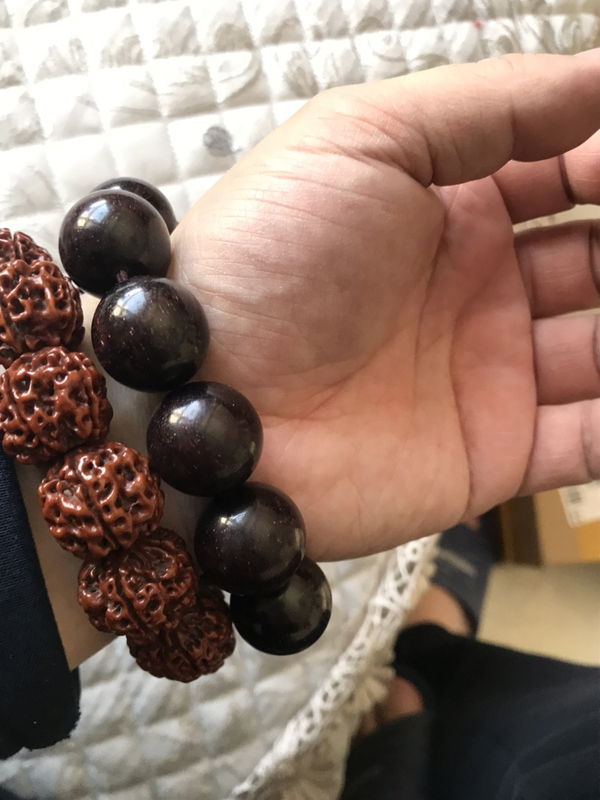 古玩雜項紫檀手串拍賣,當前價格380元