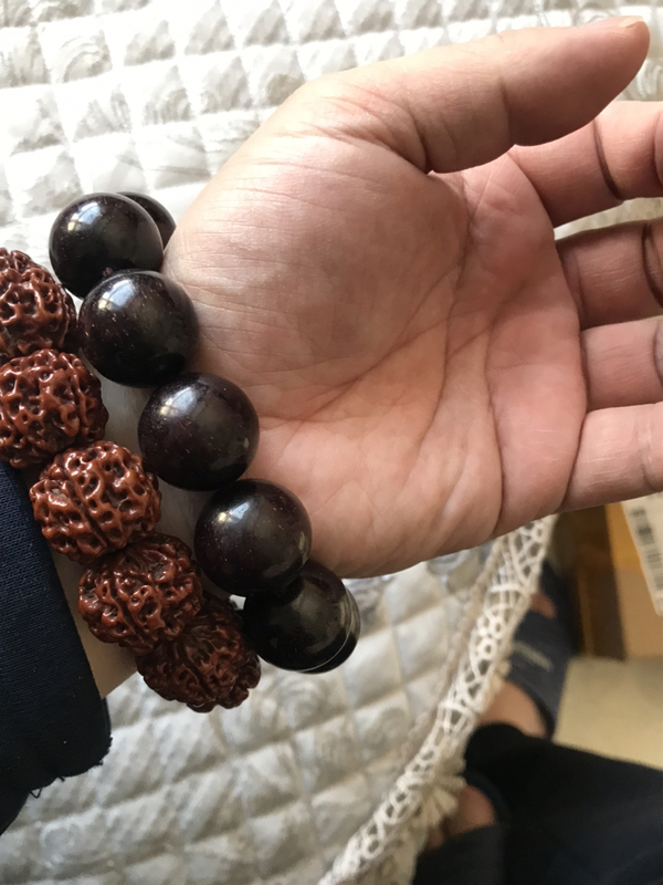 古玩雜項紫檀手串拍賣,當前價格380元