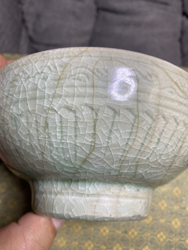 古玩陶瓷青釉碗拍賣,當(dāng)前價格22000元