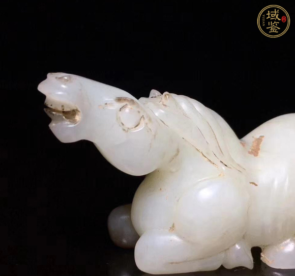 古玩玉器玉馬真品鑒賞圖