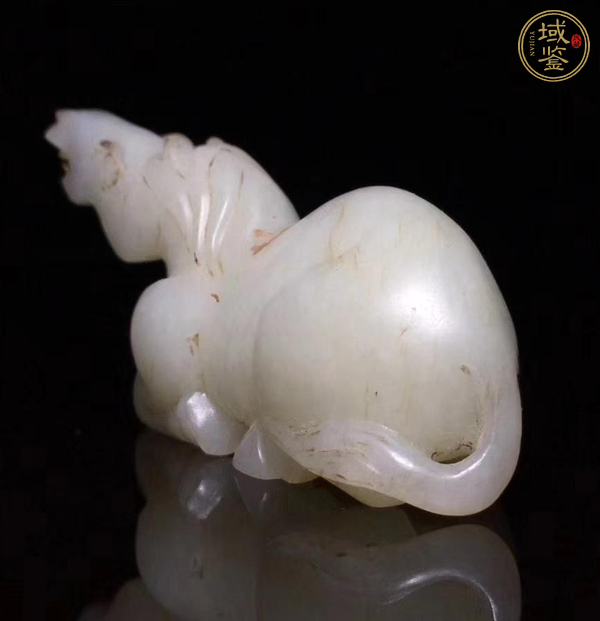 古玩玉器玉馬真品鑒賞圖