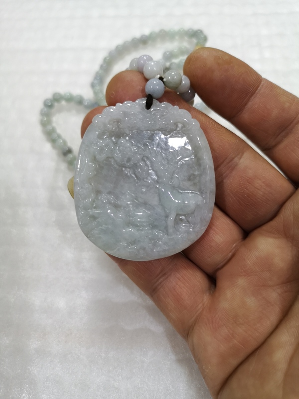 古玩玉器鹿牌子拍賣,當(dāng)前價(jià)格580元