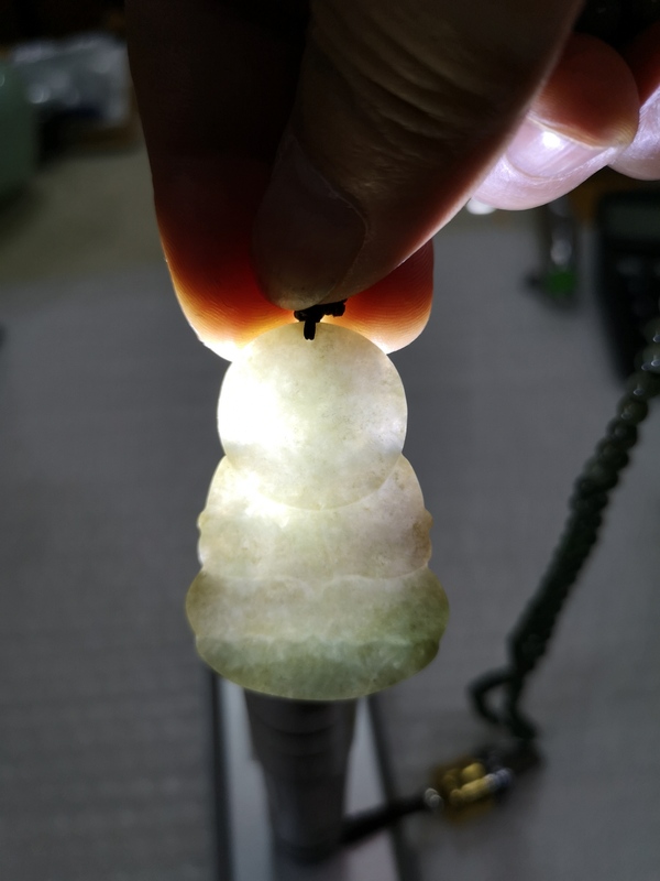 古玩玉器觀音拍賣,當前價格450元