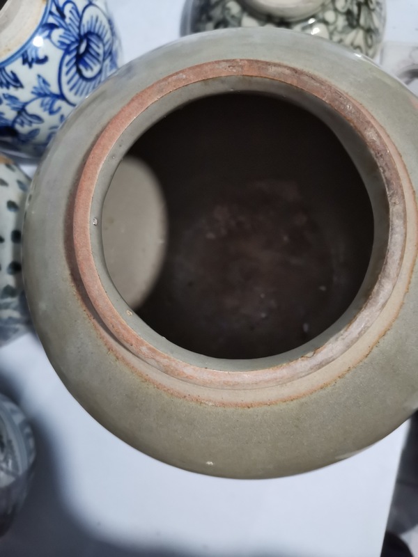 古玩陶瓷明晚清早期龍泉大罐拍賣,當前價格1000元