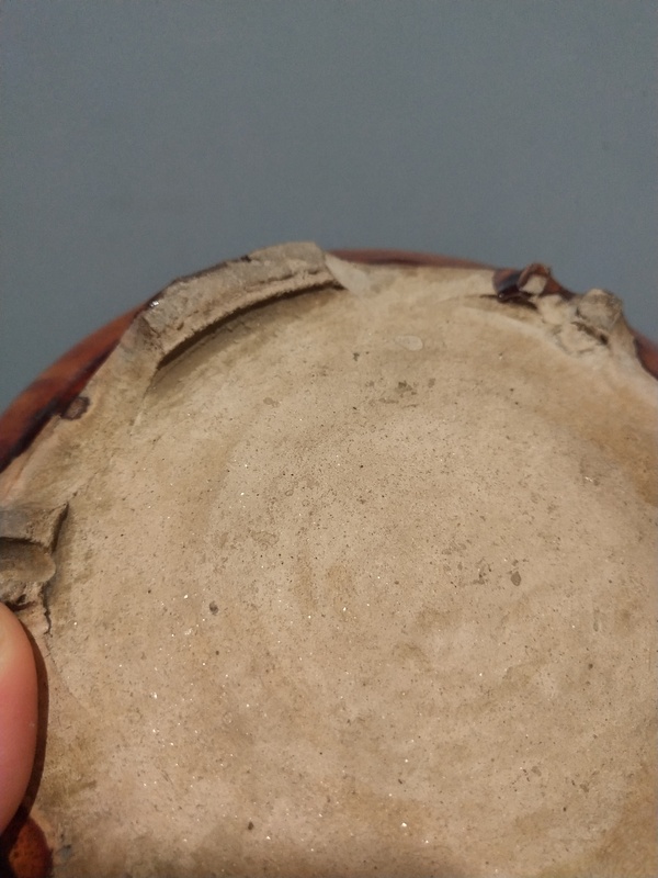 古玩陶瓷清代,三彩三足爐拍賣,當前價格2222元
