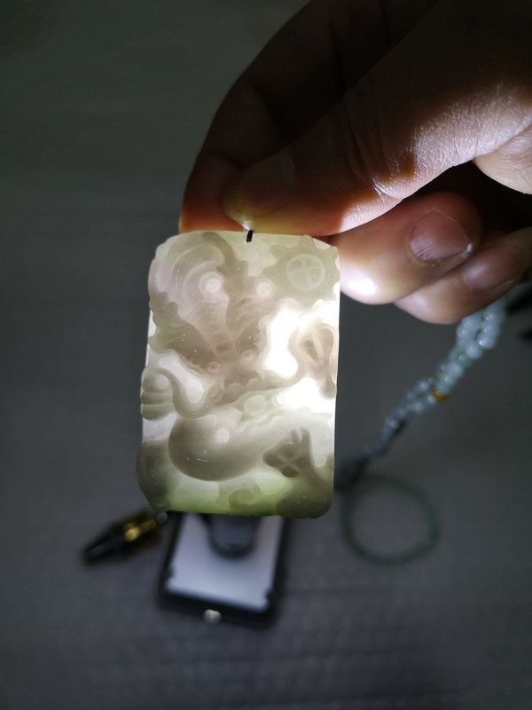 古玩玉器龍牌子拍賣,當前價格789元