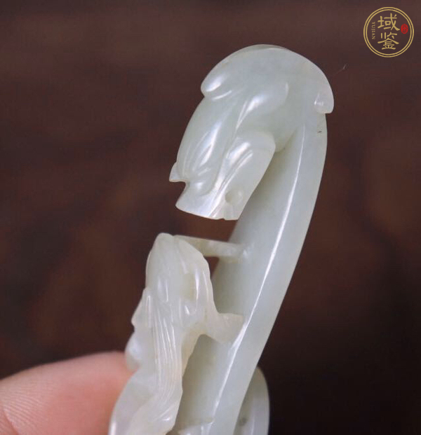 古玩玉器子母鉤真品鑒賞圖