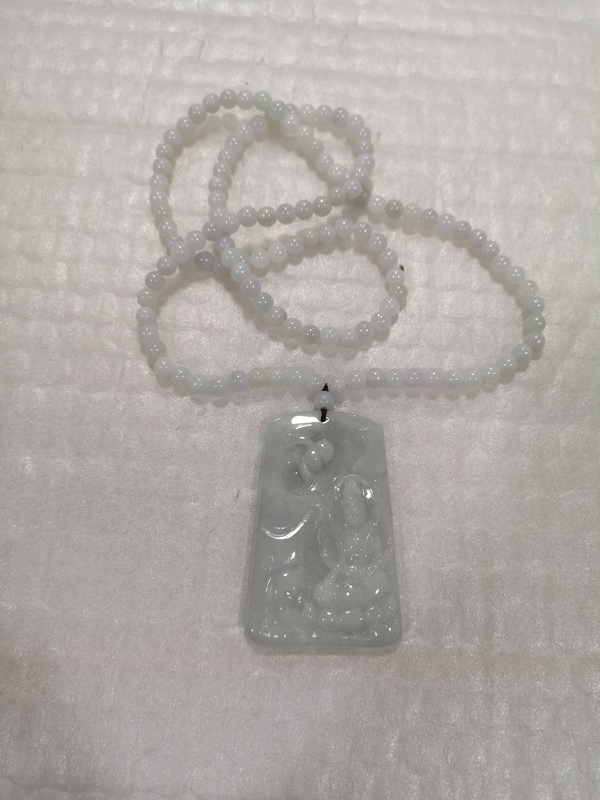 古玩玉器觀音拍賣,當(dāng)前價(jià)格680元