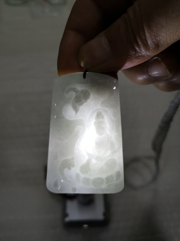 古玩玉器觀音拍賣,當(dāng)前價(jià)格680元
