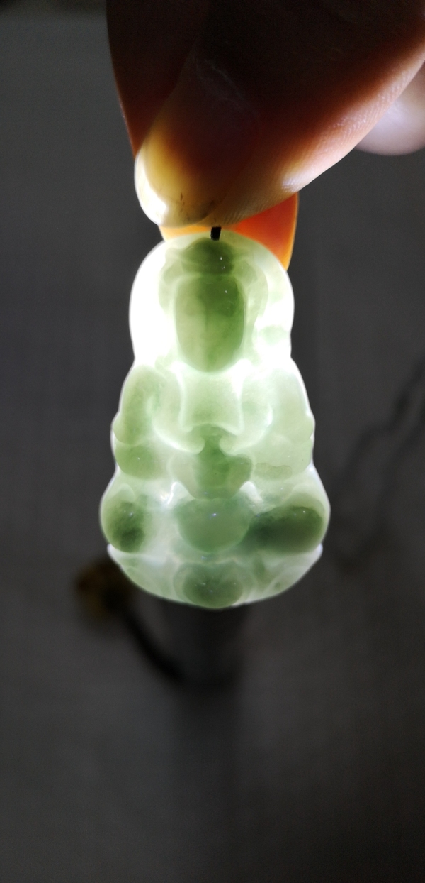 古玩玉器觀音拍賣,當前價格567元