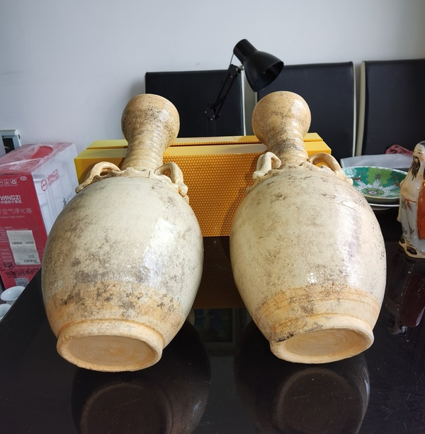 古玩陶瓷《宋代》青白釉三系長頸瓶拍賣,當前價格0元