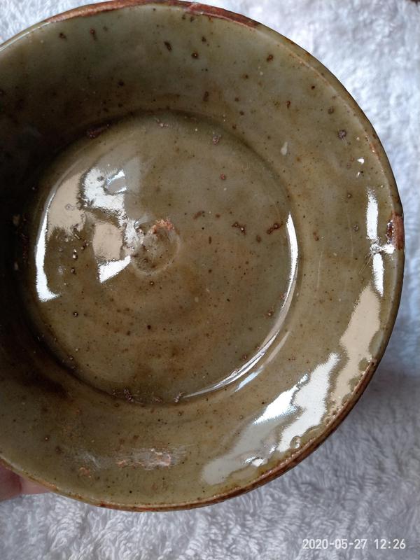 古玩陶瓷青瓷盤拍賣，當前價格1600元