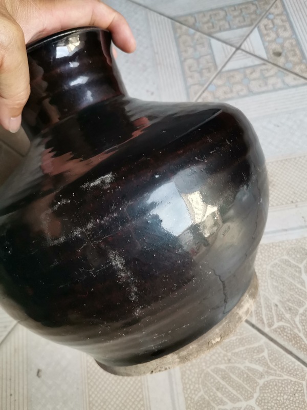 古玩陶瓷醬釉罐拍賣，當(dāng)前價(jià)格800元