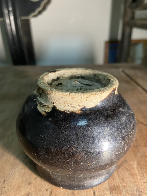 古玩陶瓷元代.雙耳小香爐拍賣,當前價格886元