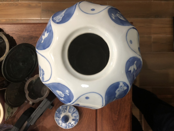 古玩陶瓷青花蓋罐(超精品)拍賣,當前價格10元