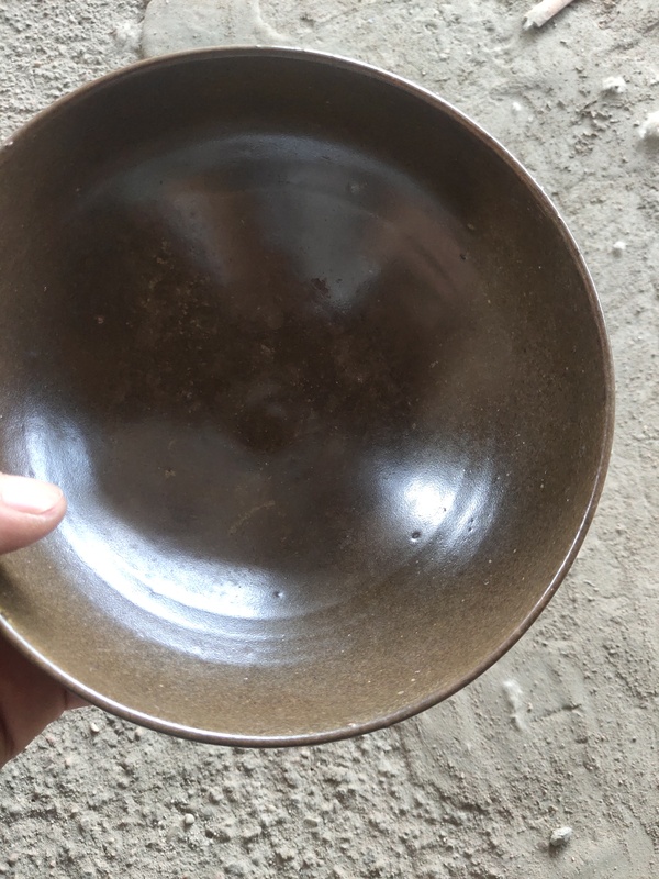 古玩陶瓷山西平陽窯茶葉末釉碗拍賣,當前價格2800元