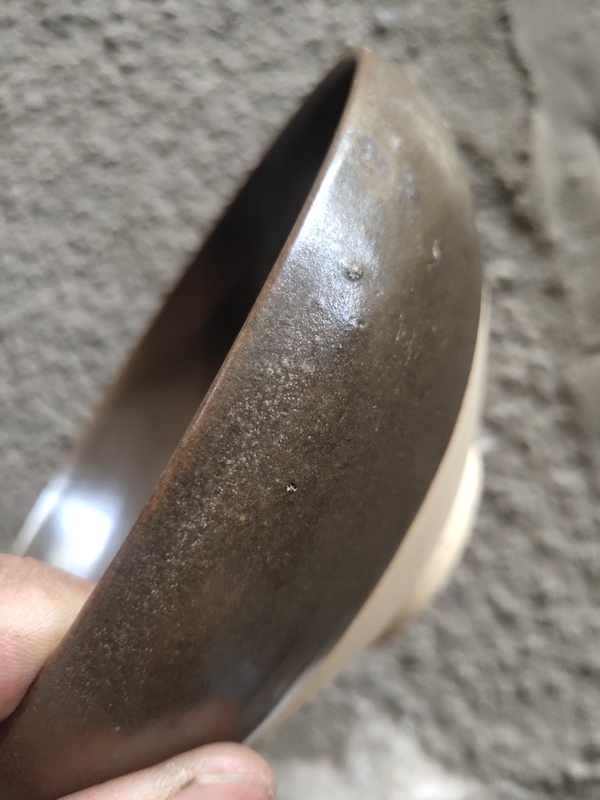 古玩陶瓷山西平陽窯茶葉末釉碗拍賣,當前價格2800元