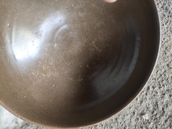 古玩陶瓷山西平陽窯茶葉末釉碗拍賣,當前價格2800元