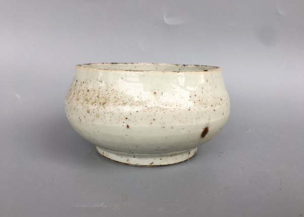 古玩陶瓷清早期.白釉缽拍賣,當前價格680元