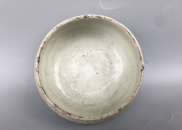 古玩陶瓷清早期.白釉缽拍賣,當前價格680元