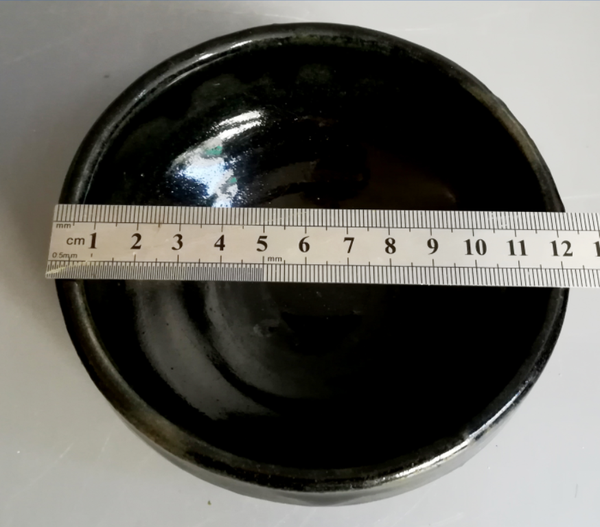 古玩陶瓷黑釉洗拍賣,當前價格388元