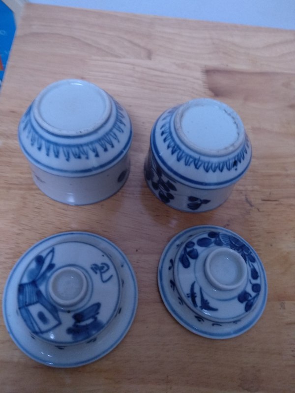 古玩陶瓷清乾隆花卉紋青花蓋罐拍賣,當前價格1888元