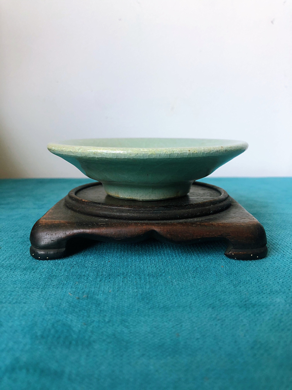 古玩陶瓷元代龍泉青釉洗拍賣,當前價格4800元