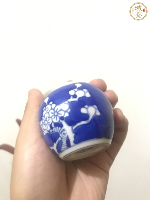 古玩陶瓷青花蓋罐真品鑒賞圖