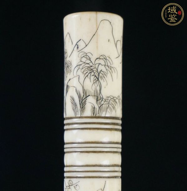 古玩雜項(xiàng)骨刻煙具真品鑒賞圖