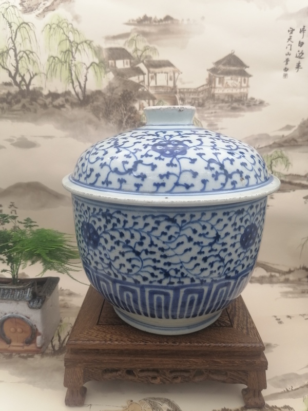 古玩陶瓷清早期青花香爐拍賣,當前價格5600元