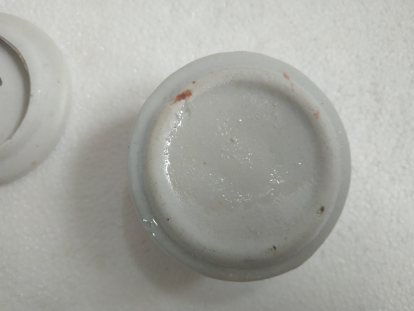 古玩陶瓷粉彩山水紋蓋罐拍賣,當前價格168元
