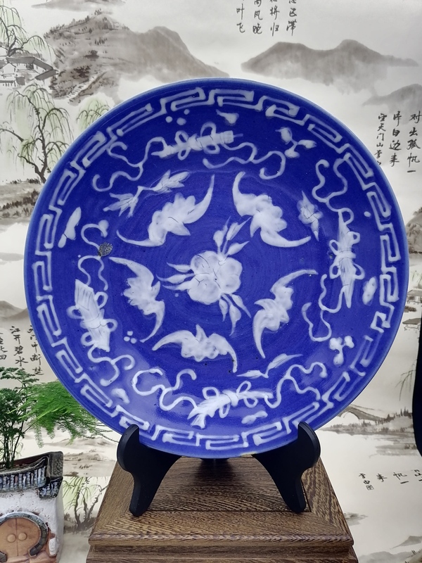 古玩陶瓷雍正青花大罐拍賣,當前價格5300元