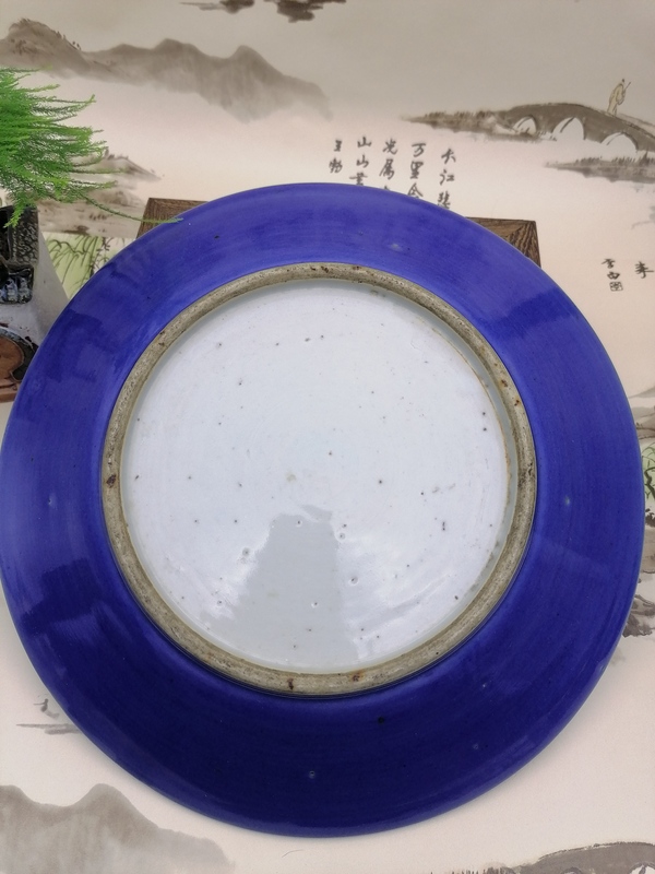 古玩陶瓷雍正青花大罐拍賣,當前價格5300元