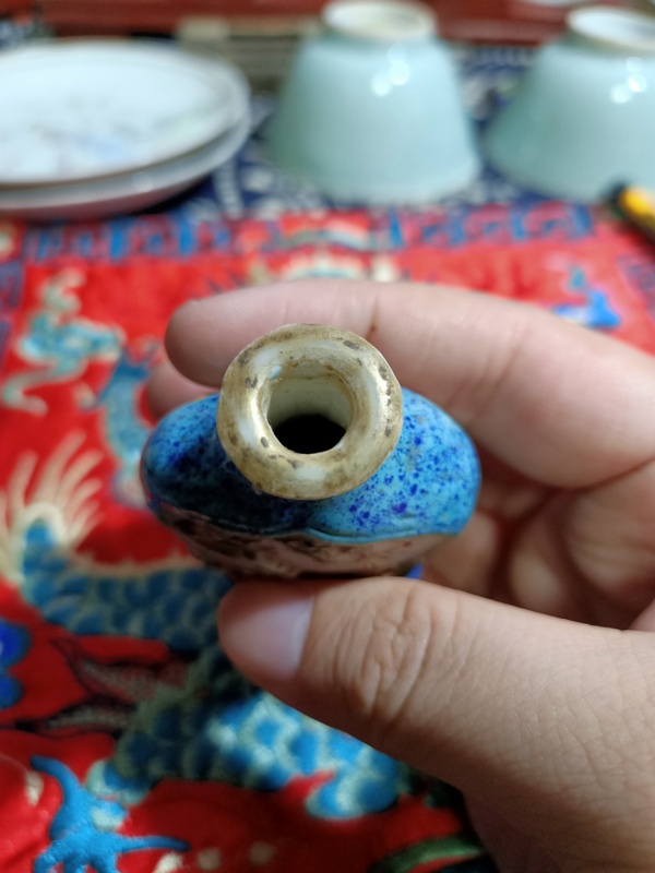 古玩陶瓷晚清粉彩堆塑鼻煙壺拍賣,當(dāng)前價(jià)格3888元