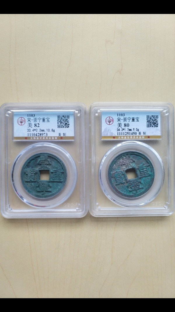 古玩轉(zhuǎn)賣崇寧重寶拍賣，當前價格288元