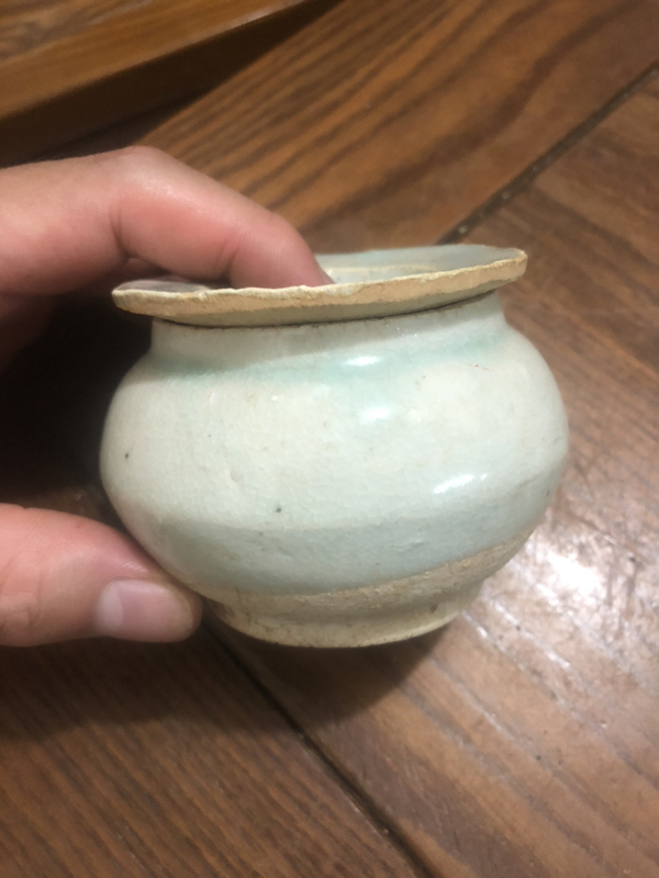 古玩陶瓷影青釉蓋罐拍賣,當(dāng)前價(jià)格3500元