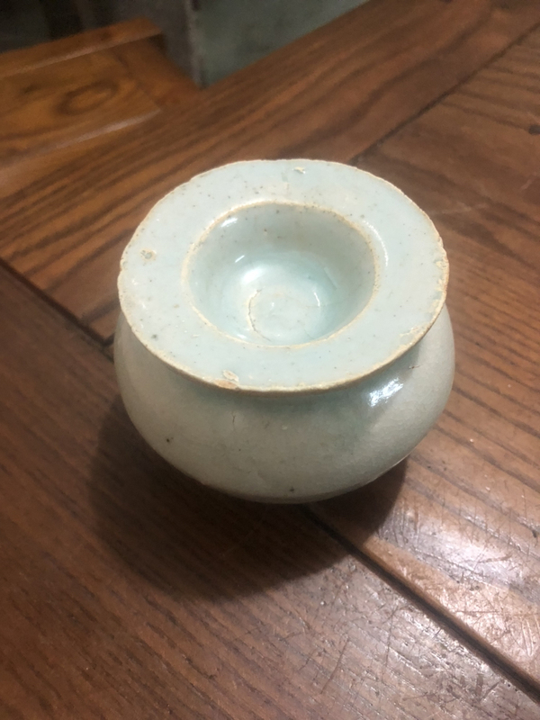 古玩陶瓷影青釉蓋罐拍賣,當(dāng)前價(jià)格3500元