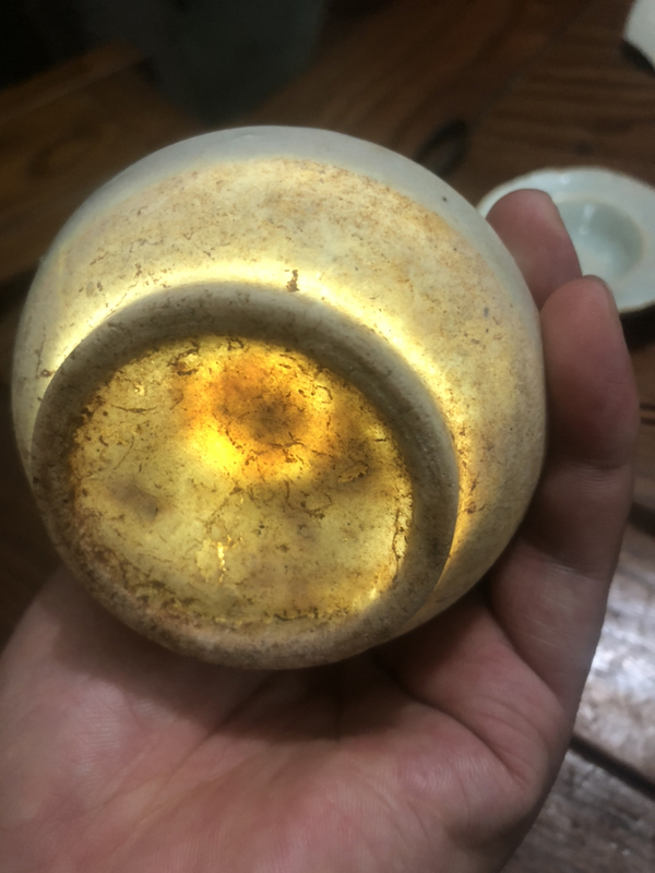 古玩陶瓷影青釉蓋罐拍賣,當(dāng)前價(jià)格3500元